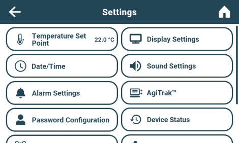 iCenter Plus - Settings