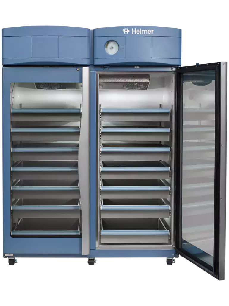Blood Bank Double Door Refrigerator
