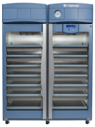 Double Door Blood Bank Refrigerator