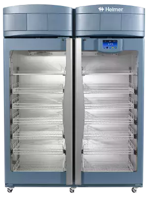 Refrigerador de farmacia de doble puerta